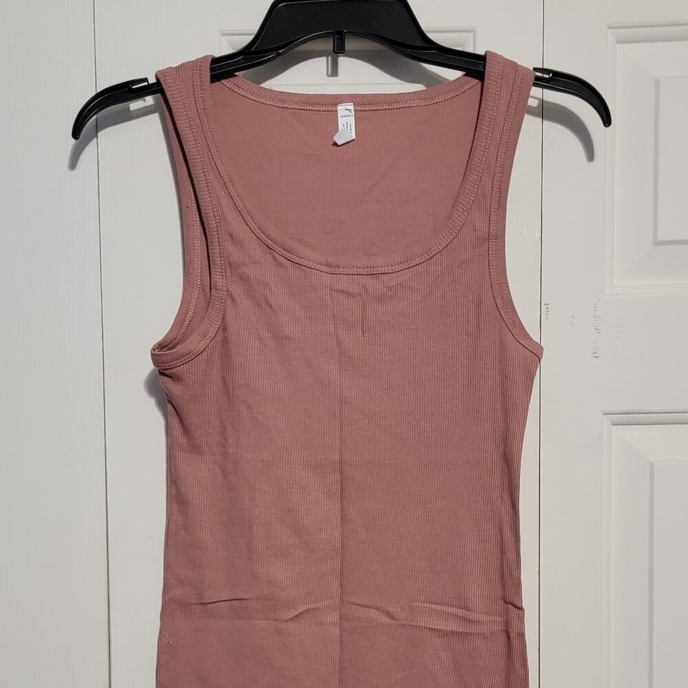 Jockey 100% Cotton Rib Tank, Soft Plum, Medium
